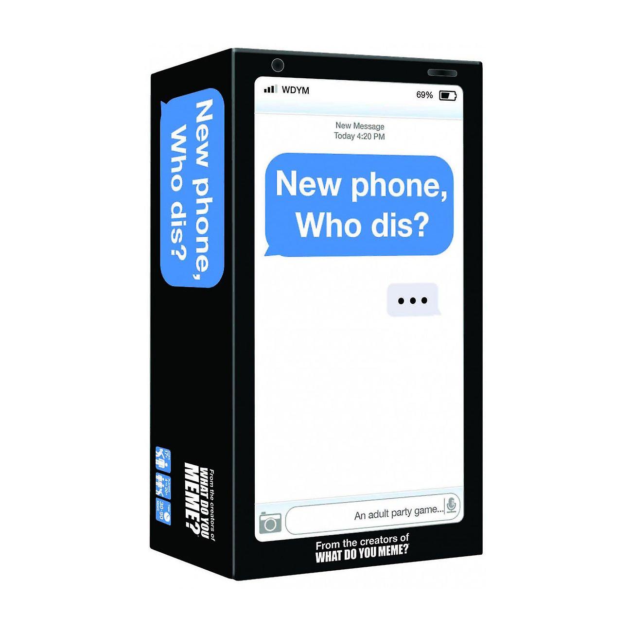 NEW PHONE, WHO DIS? Card Game