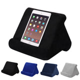 Foldable Tablet Pillow Holder Soft Red iPad Kindle Fire SamsungCompatible with