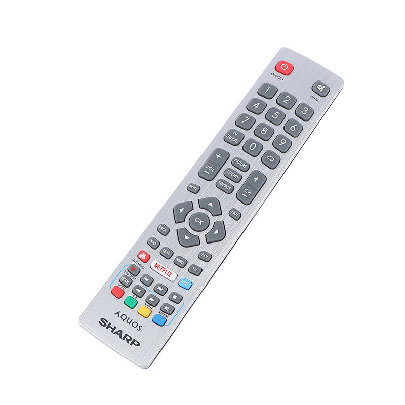 Sharp Aquos Remote Control Compatible with High Definition TV Professional Gray