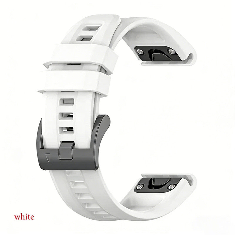 26mm Silicone Strap for Garmin fenix 7X 7 7S 6X 6 Pro 6S 5 5X Plus Smartwatch Bracelet for Garmin Descent mk2i mk3 51mm 12 12 Garmin Fenix 7S