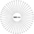 304 Stainless Steel Open Eye Pins for Jewelry Making, 4cm 300pcs Silver