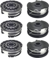 6-pack replacement lens coils for LIDL Parkside PRTA 20-Li A1, B2, C3, PRT 550 A1, A3, PRT 300 A1 grass trimmer