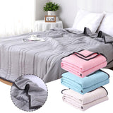 Cooling Summer Blanket - Ice Blanket for Hot Sleepers and Night Sweats, Cooling Blanket with Double-Sided Cooling Effect for All Seasons - Perfect Ray Ray 150x200cm