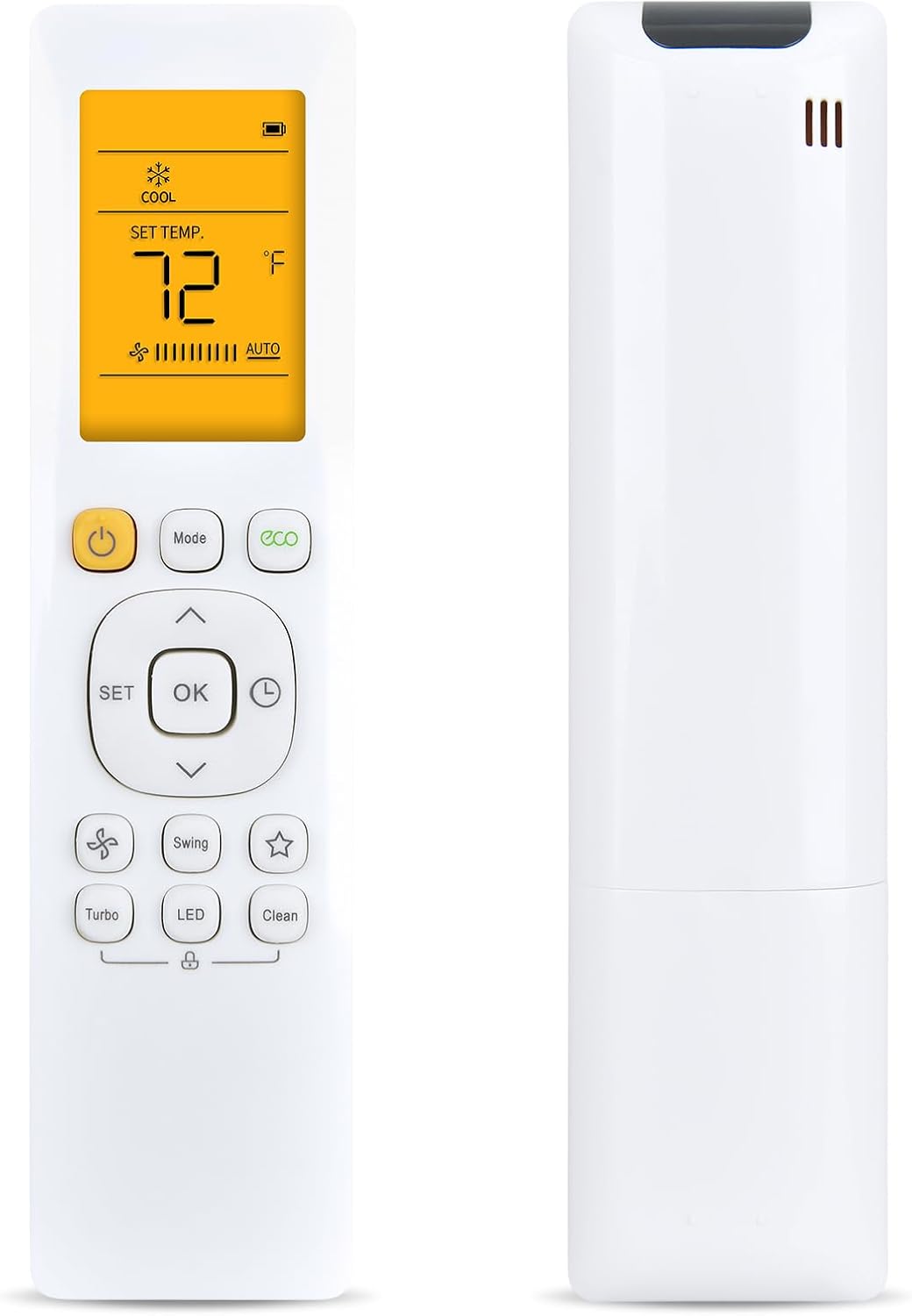 Replacement Remote Control Compatible with Pioneer 12,000 BTU 21.4 SEER2 Ductless Mini-Split Inverter+ Air Conditioner