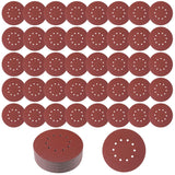 50 Pcs 9-Inch 10-Hole Drywall Sanding Discs Set, 10 Each of 60 80 120 150 240 Grits Hook-and-Loop Sanding Discs for 9" Drywall Sander, Wood Furniture Finishing