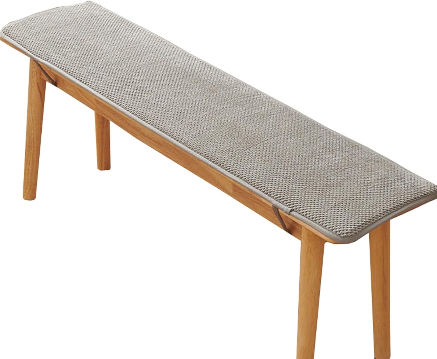 Bench Cushion - Outdoor/Indoor Patio Porch Swing Cushions 48/40/60 x 12/14/16/18 inch Seat Furniture Cushion Non-Slip Patio Loveseat Bench Pad for Garden Furniture Lounger Bench(Color:Gray,Size:60*14*