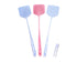 Plastic Fly Swatter with Tweezers, Bugs Whisk and Fly Killer with Pincers (3)