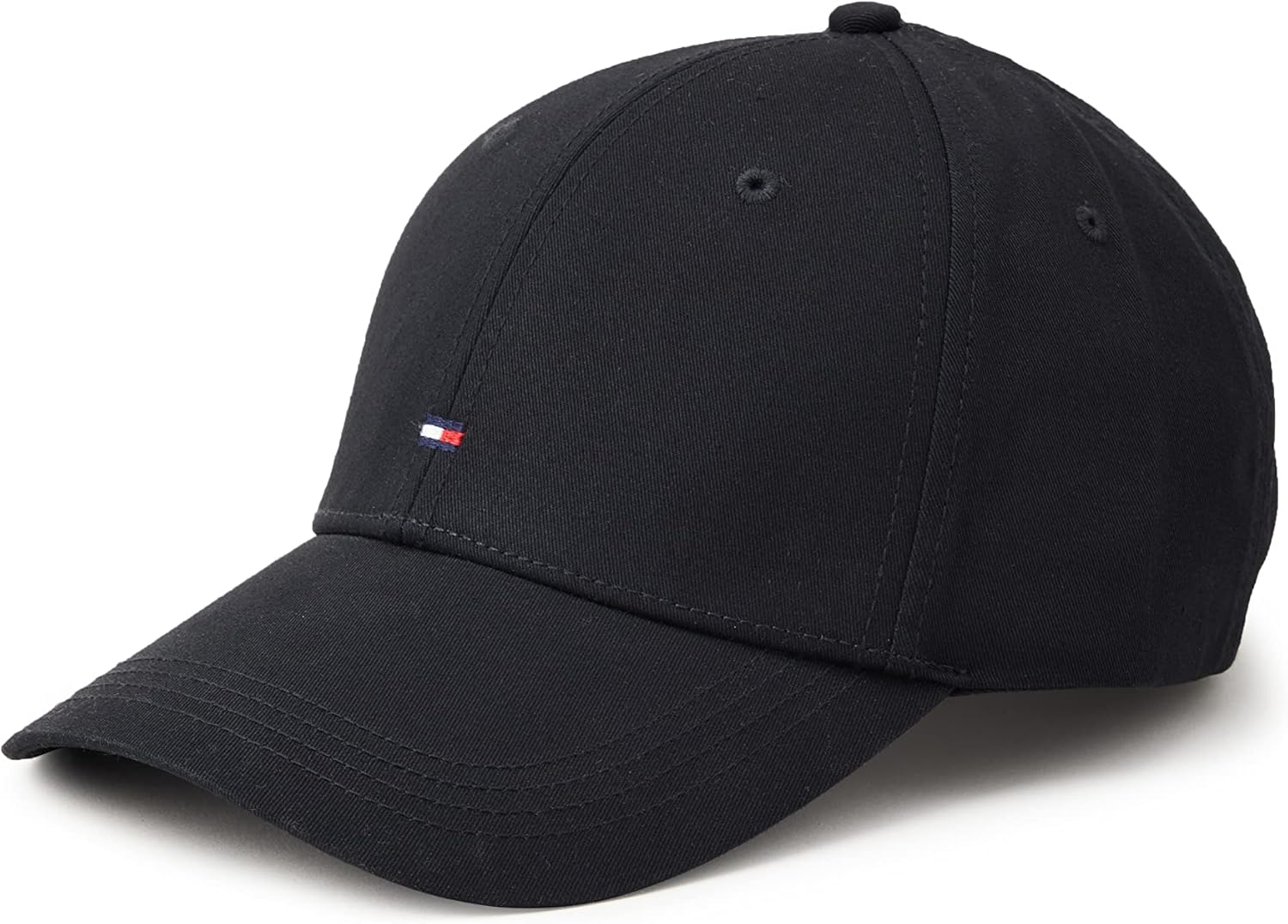 Black Baseball Cap for Men Classic BB Cap Compatible with Oral-B