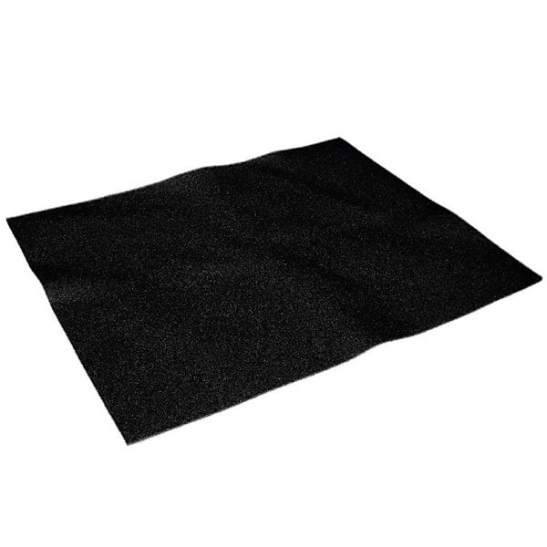 Universal Activated Carbon Filter 500x400x3mm Black for Kitchen Hoods
