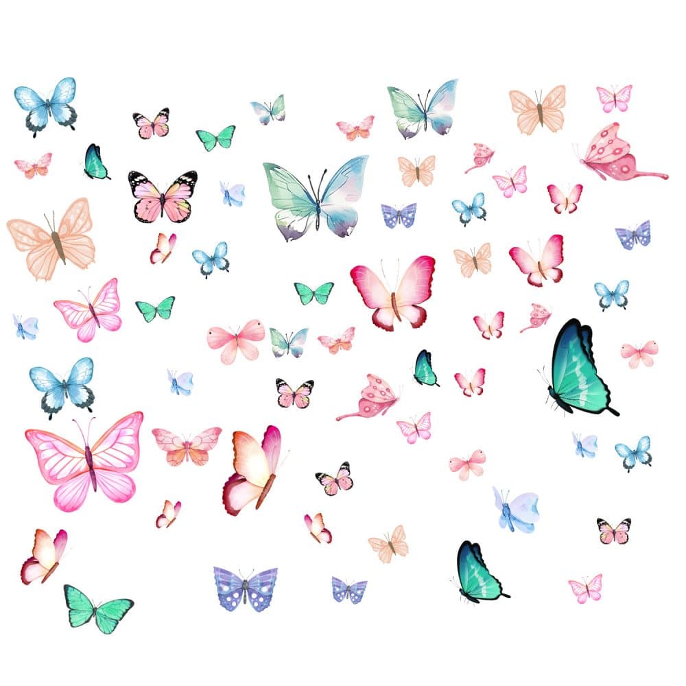 Luminous Butterfly Wall Decoration DIY Wall Decor for Kids Room Princess Room Nursery