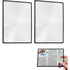 3X (300%) Fresnel Magnifying Glass Sheet - 3 Pieces, 4.70