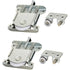 Sliding Door Rollers 2 pcs Compatible with Wardrobe Cabinet 20 kg Load Capacity Door Wheels Rails