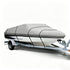 11-13FT：420cm*270cm Boat Cover Trailerable Marine Grade 210D grey