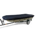 Square Boat 17-20FT (625cm × 360cm):Boat Cover Trailerable Marine Grade 210D grey
