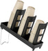 Paper Cup Holder - Paper Cup and Lid Organizer - Upright Holder with Three Compartments for Disposable Cups - Holds 100 Cups or 150 Lids - Steel Stand - Ideal for Kitchens, Offices, and Cafes
