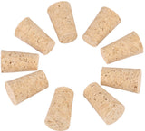 10 pcs tapered corks made of natural cork, wooden wine/beer bottle stopper, cork, natural cork