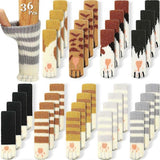 Furniture Socks - 36 pieces (9 sets) - Cat chair socks - Cat paw chair leg socks - Cat furniture socks - Knitted furniture socks