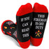 If You Can Read This This Fireman is Off Duty Socks - funny socks - Warm Thick Socks for Men and Women - funny socks - funny socks men 41 46 - funny socks women