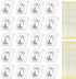 Hooks - Mini Light Clips | Self-Adhesive Lighting Hooks - Cable Holder Organizer - Set of 20 Hooks incl. Adhesive Strip