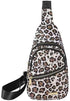 Unisex Shoulder Bag - 5 Storage Pockets & Cable Grommet - Women&