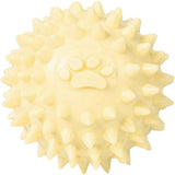 Dog Toy - TPR Spiky Ball, No Squeaker - Chew Toy - Long Lasting and Durable - Perfect for Dogs That Love to Chew - Puppy Training for Teething - Small Rubber Spike Toy