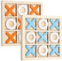 2 Sets Mini XO Chess Board Game Family Kids Puzzle Game Educational Toys - Wooden Board Game Table Toys - for Children Kids Day Birthday Party