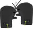 Cycling Gloves - Extra Padded Cycling Gloves - Warm Gloves - Cycling Gloves - Scooter Gloves - Hand Warmers - Cycling Accessories - With Reflective Strips - Winter - Windproof - Waterproof （Black）