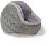 Earmuffs - Fleece Earmuffs - Knitted Earmuffs - Earmuffs for Adults - Warm Earmuffs - Warm Winter Earmuffs - Foldable - Unisex, Suitable for Outdoor Activities (Gray)