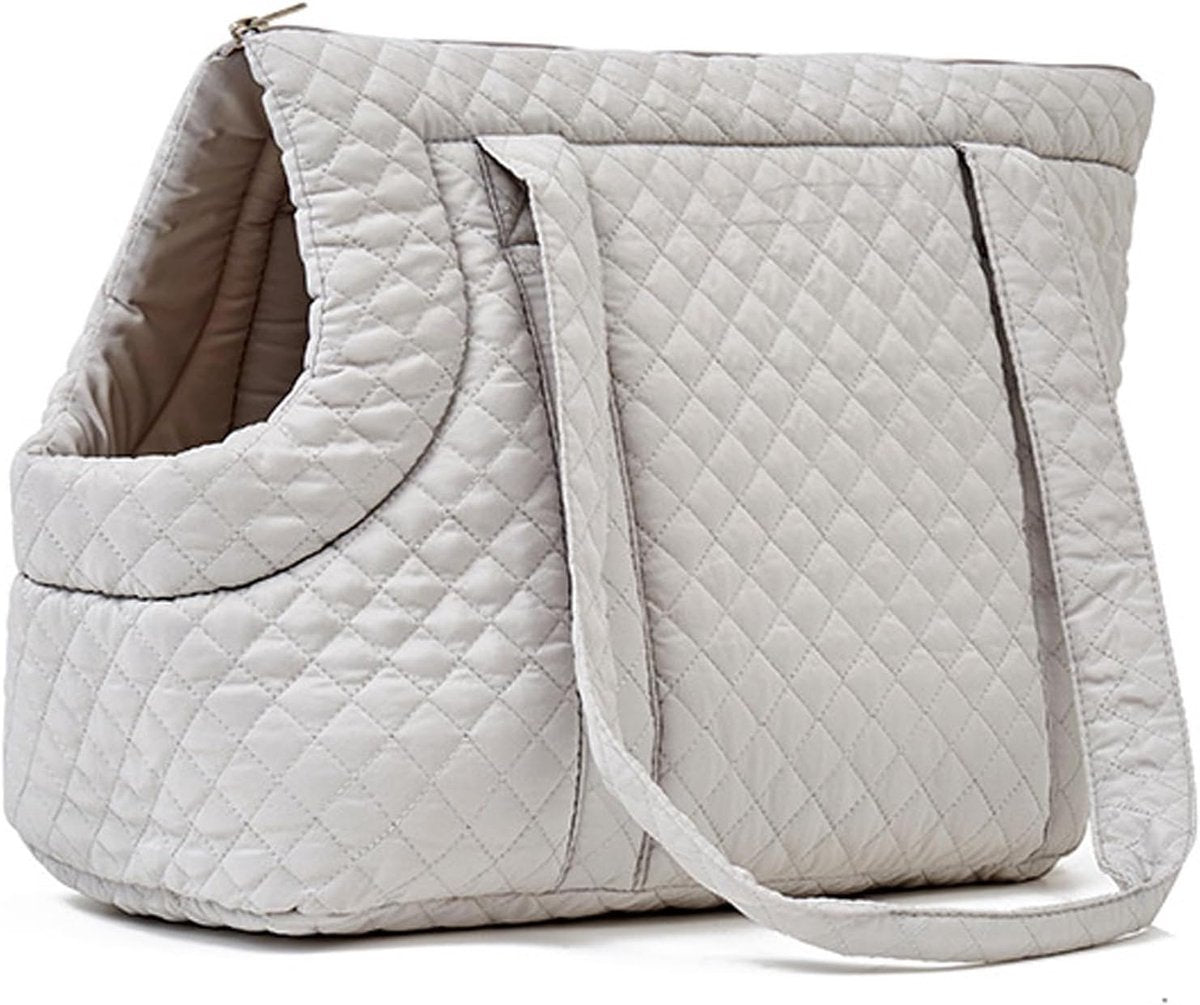 Pet Carrier - Small Portable Pet Carrier - Lightweight Cotton Winter Pet Carrier - Take Your Pet With You - Suitable for Cats, Puppies and Kittens