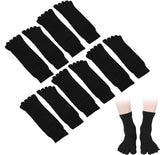 Socks - Pack of 5 pairs - Split Toe Socks - Breathable - Men's Socks - Sports Socks (Black)