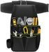 Tool Bag - Hardware Tool Bag - Hardware Storage Bag - Waist Bag - Small Oxford Canvas Tool Bag - with Adjustable Nylon Waist Strap, Suitable for Electricians, Carpenters, and Repair Technicians.