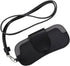 Portable Sunglasses Case - Glasses Case with Neck Strap - Dimensions: 16.5 x 7.4 x 0.9 cm - Compact and Durable Design - Perfect for Hiking, Camping and Traveling - Black