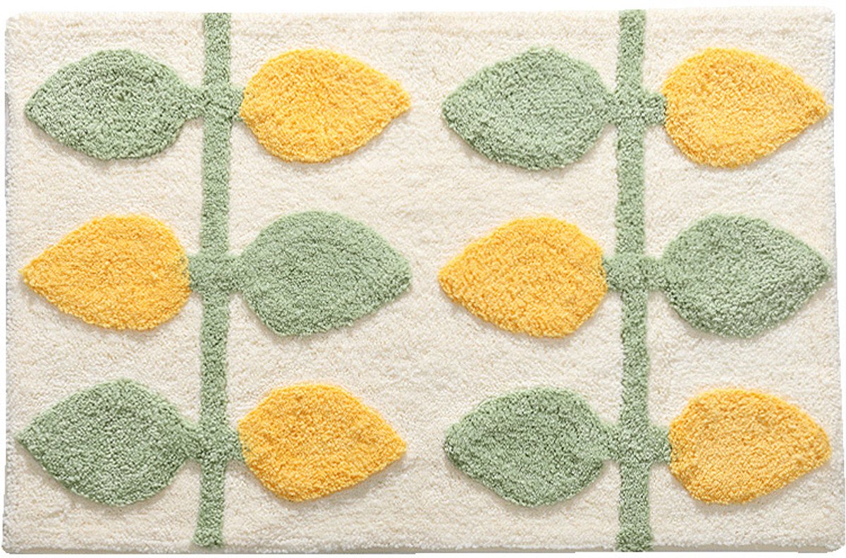 Non-slip bath mat - indoor/outdoor living room, kitchen, bedroom Non-slip bath mat - soft and absorbent bath mat (40*60cm)