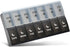 Storage Box - Vitamin Box Medicine Dispenser - Twice Daily (Black & White)