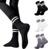 Non-slip Socks for Women (3 Pairs) - Floor Socks - Home Socks - Slipper Socks - Non-slip Socks - Yoga Socks - Suitable for Pilates, Ballet, Dance, Trampoline
