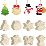 Christmas Decorations - Ornaments - DIY - Christmas Gifts - Wooden Christmas Decorations - Party Decorations