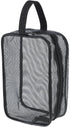 Toiletry Bag - Black Mesh Toiletry Bag - Perfect for travel, toiletry bag organizer, gym, camping