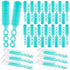 72 pcs Bulk Hair Brushes - Hair Brush Bulk Nylon Brush with Ventilated Hair Brush - For Curly Hair, Wavy Hair, Blow-Drying, Parting, Styling, Detangling Hair - Suitable for Travel, Home, Hotel