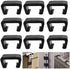 Garden Furniture Clamps - Garden Bench Clamps - Suitable for outdoor benches, garden furniture, restaurant rattan chair fixings - 10 pieces