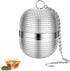 Tea strainer made of stainless steel - Tea filter - Tea strainer made of stainless steel 304 - with chain - Suitable for teacups / teapots / kettles