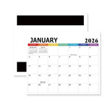 2026-2027 Magnetic Fridge Calendar - Agenda Calendar 2026 - Agenda Calendar 2026 - Calendar 2026 Weekly Calendar - 18 Month Planning Board (Jan 2026 - Jun 2027) - Large Format 30x25 cm - Sustainable Paper