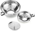 3-Pack - Funnels - Stainless Steel - Kitchen Funnels - Jam Can Funnels