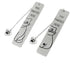 Bookmarks - Set of 2 - Cat Bookmarks - Cute Bookmarks - Bookmark Gifts for Book Lovers - Reading Bookmarks - Gifts for Boys, Girls, Kids & Friends - Cool School Supplies & Reading Gift - Stainless Steel