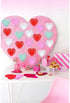 600 Paper Heart Tablecloths - Valentine&