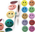 Glitter Dot and Smiley Face Stickers - Smiley Face Stickers for Kids - 500 Sheets of 1" Sheets, 10 Sheets of Colorful Glitter Dots and Glitter Stickers - School Planner - Classroom Supplies for Teachers