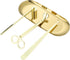 Candle Extinguisher - 3 in 1 Candle Accessory Set - Candle Key, Mini Candle Extinguisher, Candle Key - Perfect for Candle and Fragrance Lovers (3-Piece Set, Gold)
