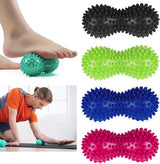 4-piece pack - Massage ball - Fitness Fascia ball - Muscle relaxation ball - Peanut-shaped fitness ball