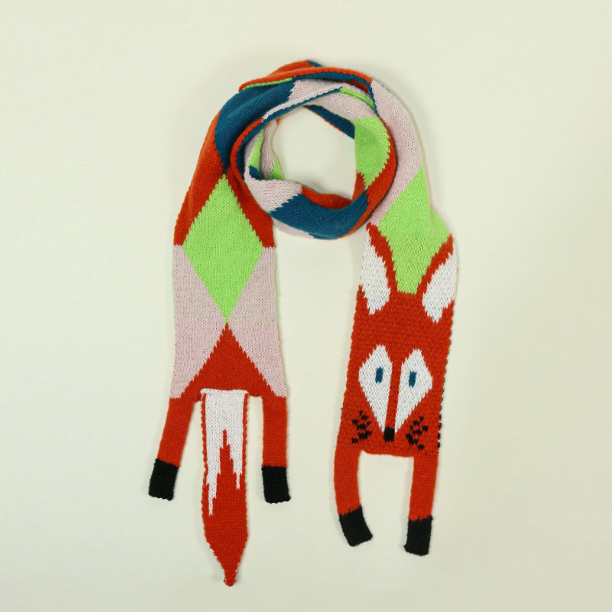 Scarves - Women's Winter Scarves - Warm Scarves - Cute Fox Scarves - 140cm - Stylish Gift - A Gift for Her (A)