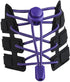 Sneaker Laces 120CM suitable for Sneakers - Elastic laces without a knot - Suitable for students and adults - With strong buckle and quick-release function (Purple)