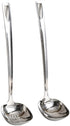 Soup Spoon Set - 2-Piece - Stainless Steel Soup Spoon - Strainer - Hanging Spoon - For Serving Soup - For Serving Porridge - Heat Resistant - Non-Slip - High Temperature Resistant